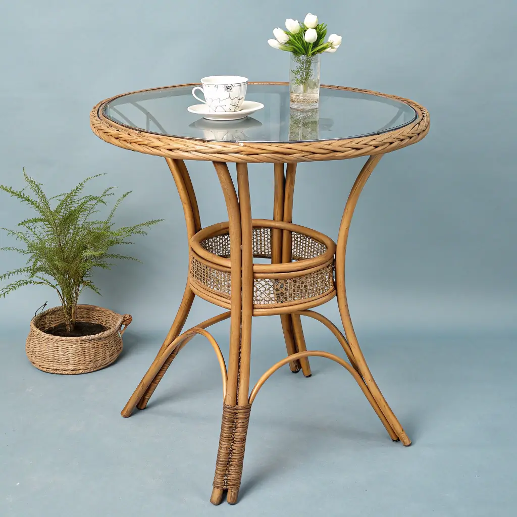 Rattan Dining Table
